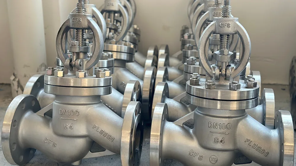 Prinsip kerja dan ciri Globe Valve.